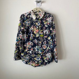 Silk Equipment Button Down Blouse | Mediu